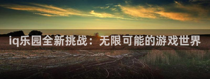 手机鼎点娱乐下载安装：iq乐园全新挑战：无限可能的游戏世界