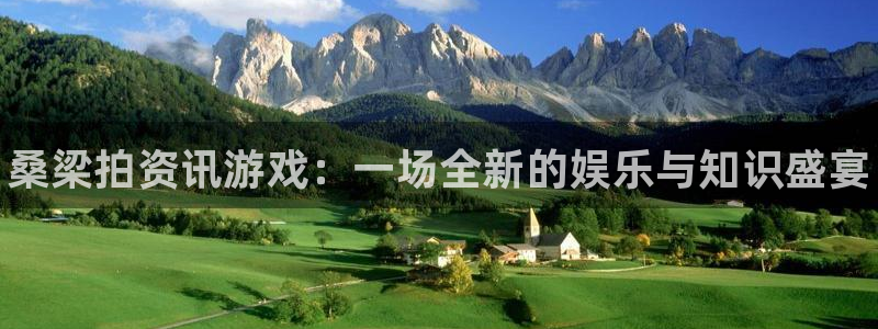 鼎点娱乐官方平台：桑梁拍资讯游戏：一场全新的娱乐与知识盛宴