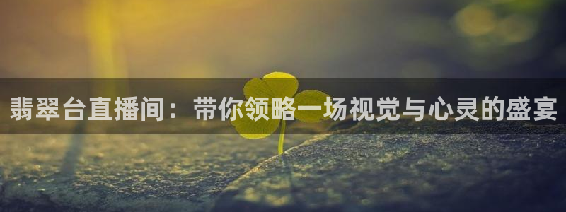 柠檬足球现场直播：翡翠台直播间：带你领略一场视觉与心灵的盛宴